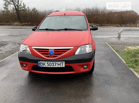 Dacia Logan MCV 2008  випуску Рівне з двигуном 1.6 л бензин універсал механіка за 4850 долл. 
