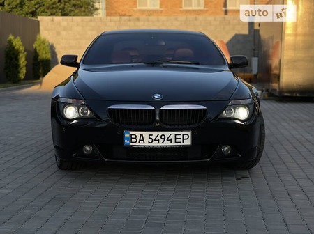 BMW 630 2007  випуску Кропивницький з двигуном 3 л  купе автомат за 15000 долл. 