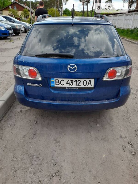 Mazda 6 2004  випуску Львів з двигуном 1.8 л  універсал механіка за 3700 долл. 