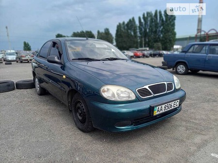 Daewoo Lanos 2007  випуску Черкаси з двигуном 1.5 л бензин седан механіка за 2699 долл. 