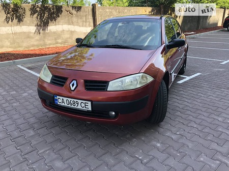 Renault Megane 2005  випуску Київ з двигуном 1.4 л  седан механіка за 4150 долл. 