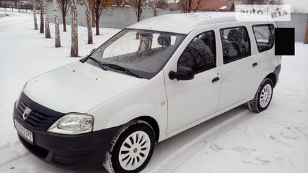 Dacia Logan MCV 2009  випуску Дніпро з двигуном 1.4 л бензин універсал механіка за 5150 долл. 