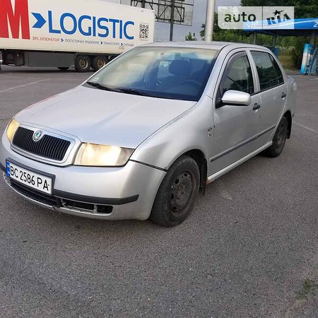 Skoda Fabia 2002  випуску Львів з двигуном 1.9 л  седан механіка за 2550 долл. 