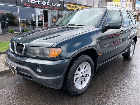 BMW X5 2003  випуску Ужгород з двигуном 3 л дизель позашляховик автомат за 8450 долл. 