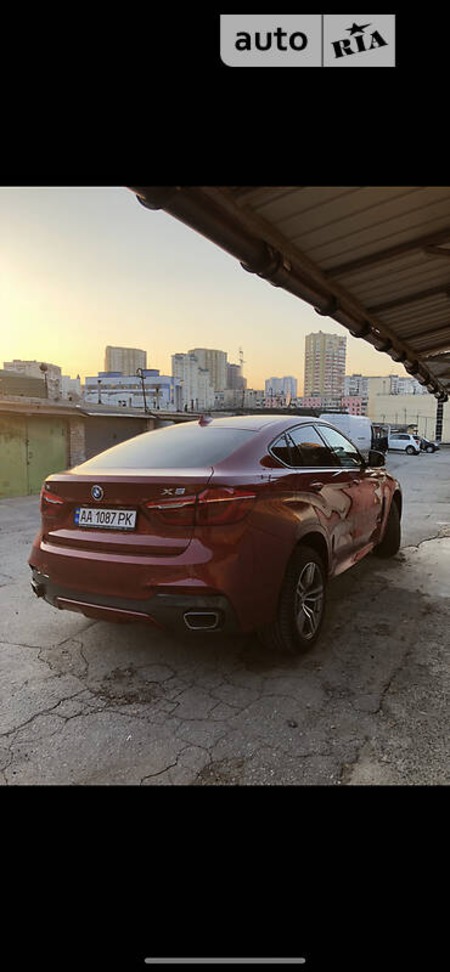 BMW X6 2017  випуску Київ з двигуном 3 л бензин позашляховик автомат за 50000 долл. 