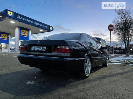 Mercedes-Benz S 600 1996  випуску Миколаїв з двигуном 6 л бензин седан автомат за 40000 долл. 