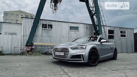 Audi S5 Coupe 2018  випуску Київ з двигуном 3 л бензин купе автомат за 56000 долл. 