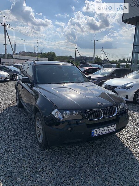 BMW X3 2005  випуску Тернопіль з двигуном 3 л бензин позашляховик автомат за 8900 долл. 