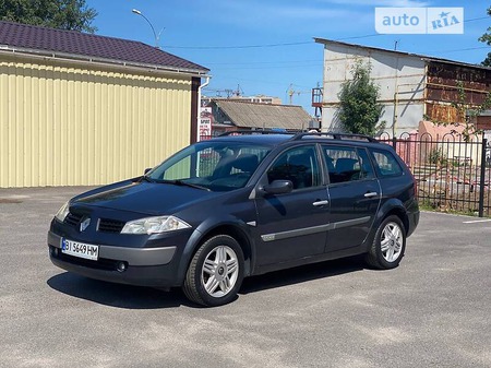 Renault Megane 2004  випуску Полтава з двигуном 1.6 л бензин універсал механіка за 4400 долл. 