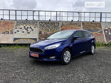 Ford Focus 2018  випуску Луцьк з двигуном 1.5 л дизель універсал механіка за 12600 долл. 