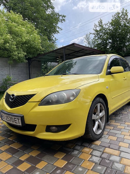 Mazda 3 2006  випуску Полтава з двигуном 1.6 л бензин хэтчбек автомат за 3800 долл. 