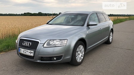 Audi A6 Limousine 2007  випуску Полтава з двигуном 2 л дизель універсал механіка за 6900 долл. 