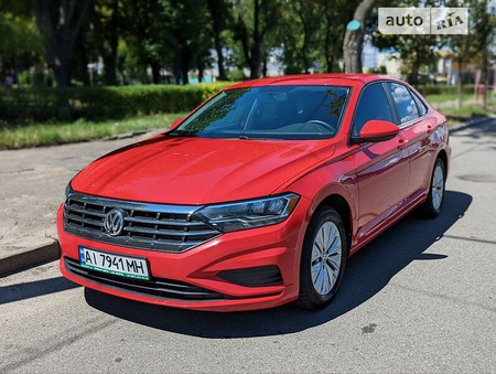 Volkswagen Jetta 2019  випуску Київ з двигуном 1.4 л бензин седан автомат за 12900 долл. 