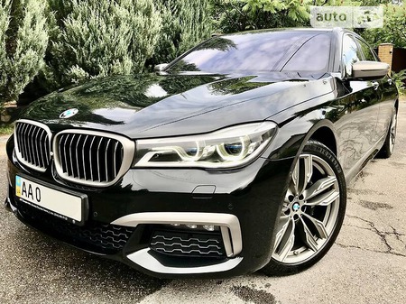 BMW 730 2016  випуску Київ з двигуном 3 л дизель седан автомат за 45000 долл. 