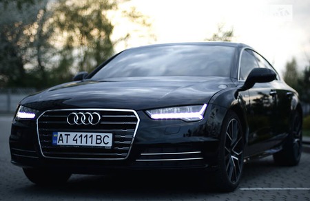Audi A7 Sportback 2015  випуску Івано-Франківськ з двигуном 3 л бензин ліфтбек автомат за 29300 долл. 