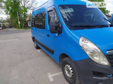 Opel Movano 2010  випуску Полтава з двигуном 2.3 л дизель мінівен механіка за 10800 долл. 