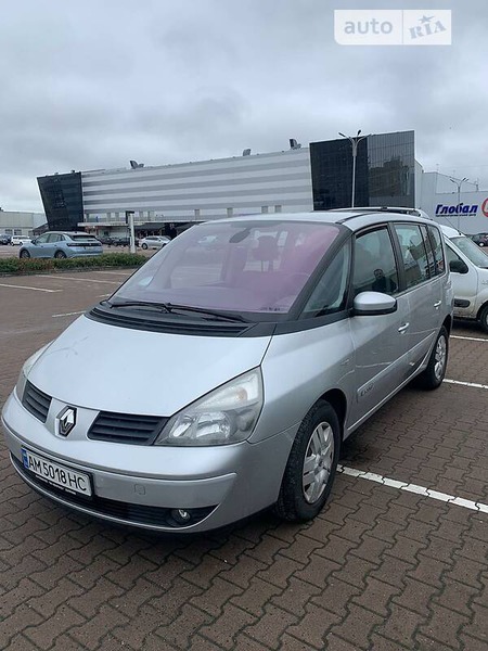 Renault Espace 2005  випуску Житомир з двигуном 2 л бензин мінівен механіка за 4700 долл. 