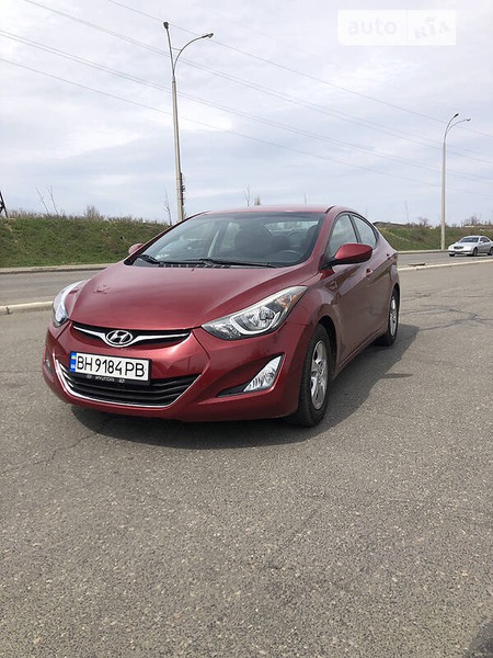 Hyundai Elantra 2014  випуску Одеса з двигуном 1.8 л бензин седан автомат за 11200 долл. 