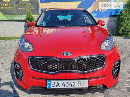 KIA Sportage 2017  випуску Кропивницький з двигуном 2 л бензин позашляховик автомат за 21000 долл. 