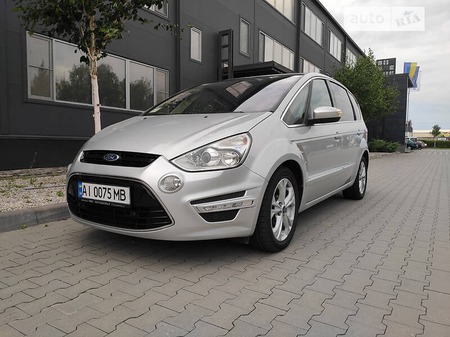 Ford S-Max 2012  випуску Київ з двигуном 2 л дизель універсал автомат за 11500 долл. 