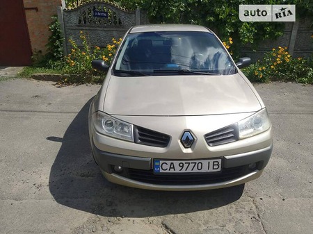 Renault Megane 2007  випуску Черкаси з двигуном 1.4 л бензин седан механіка за 4400 долл. 