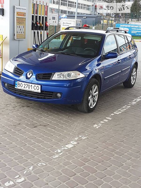 Renault Megane 2007  випуску Тернопіль з двигуном 1.6 л бензин універсал механіка за 6150 долл. 