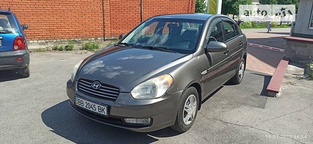 Hyundai Accent 2008  випуску Полтава з двигуном 1.4 л бензин седан автомат за 5900 долл. 