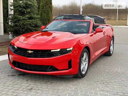 Chevrolet Camaro 2019  випуску Львів з двигуном 3.6 л бензин кабріолет автомат за 37000 долл. 