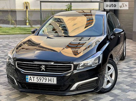 Peugeot 508 2017  випуску Житомир з двигуном 1.6 л дизель седан автомат за 14500 долл. 