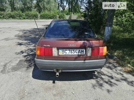 Audi 80 1991  випуску Львів з двигуном 1.6 л  седан  за 1500 долл. 