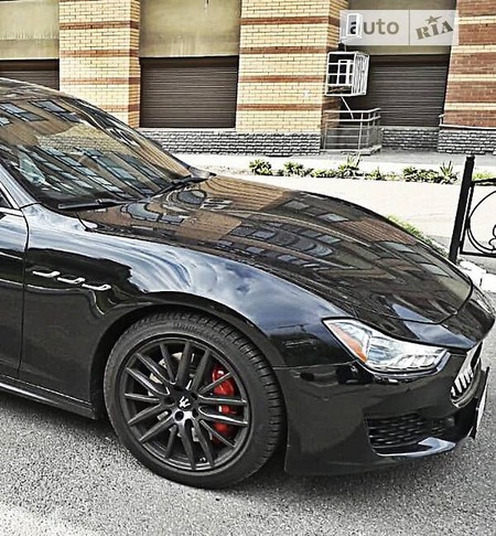 Maserati Ghibli 2017  випуску Київ з двигуном 3 л бензин седан  за 31999 долл. 