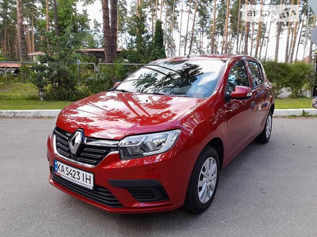 Renault Sandero 2019  випуску Київ з двигуном 1 л бензин хэтчбек механіка за 7300 долл. 