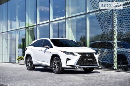 Lexus RX 350 2017  випуску Одеса з двигуном 0 л бензин позашляховик автомат за 45000 долл. 