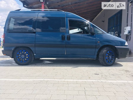 Fiat Scudo 1997  випуску Івано-Франківськ з двигуном 1.9 л дизель мінівен механіка за 3333 долл. 