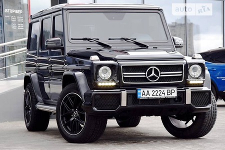 Mercedes-Benz G 500 2012  випуску Київ з двигуном 5.5 л бензин позашляховик автомат за 65000 долл. 