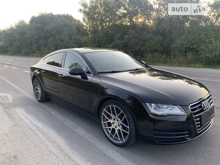 Audi A7 Sportback 2013  випуску Львів з двигуном 3 л дизель ліфтбек автомат за 24600 долл. 