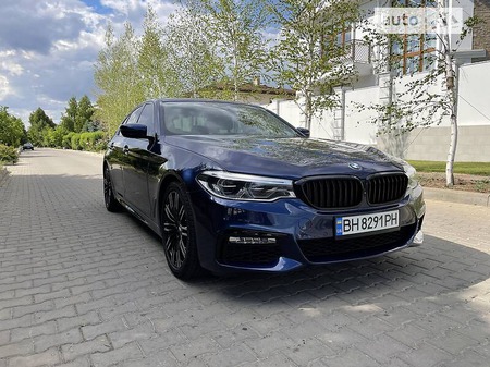 BMW 530 2017  випуску Одеса з двигуном 2 л гібрид седан автомат за 42990 долл. 