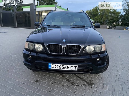 BMW X5 2002  випуску Харків з двигуном 3 л  позашляховик механіка за 7400 долл. 