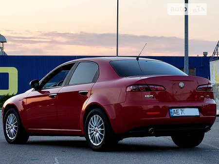 Alfa Romeo 159 2007  випуску Дніпро з двигуном 2.2 л бензин седан механіка за 6800 долл. 