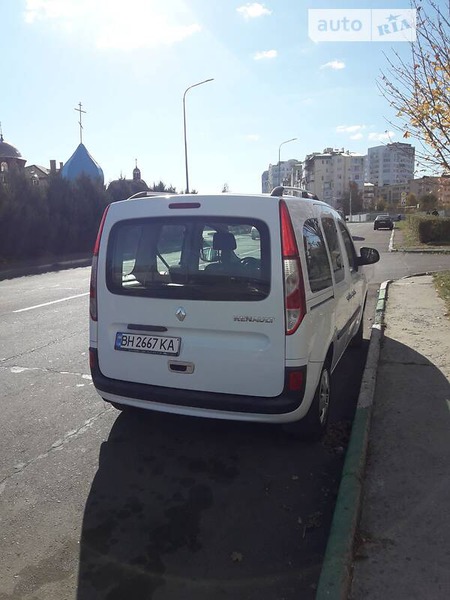 Renault Kangoo 2014  випуску Одеса з двигуном 1.5 л дизель мінівен механіка за 8500 долл. 