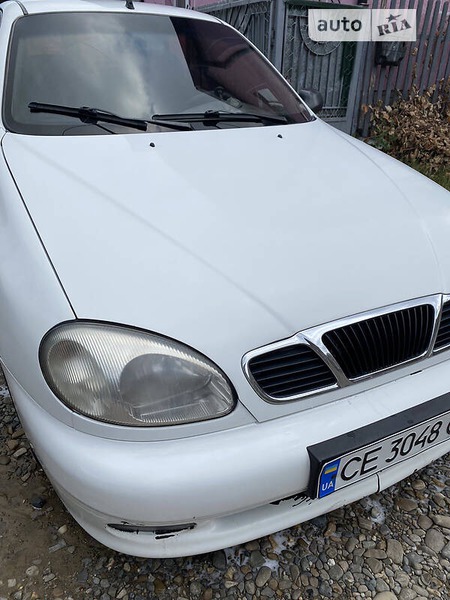 Daewoo Lanos 2006  випуску Чернівці з двигуном 1.5 л бензин седан механіка за 1200 долл. 