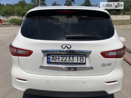 Infiniti QX60 2015  випуску Запоріжжя з двигуном 3.5 л бензин позашляховик автомат за 19000 долл. 