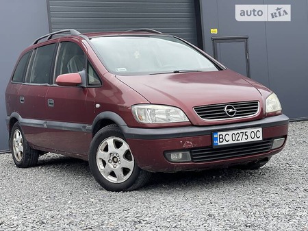Opel Zafira Tourer 1999  випуску Львів з двигуном 1.8 л  мінівен механіка за 3300 долл. 
