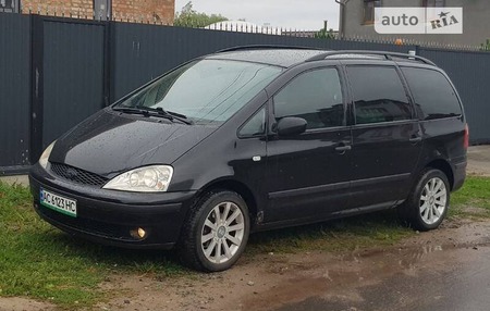 Ford Galaxy 2001  випуску Луцьк з двигуном 1.9 л дизель мінівен механіка за 4400 долл. 