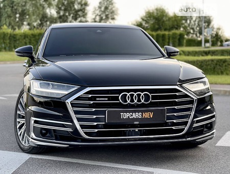 Audi A8 2018  випуску Київ з двигуном 3 л бензин седан автомат за 58500 долл. 
