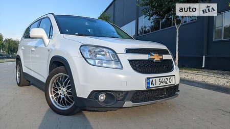 Chevrolet Orlando 2012  випуску Київ з двигуном 2 л дизель мінівен автомат за 9900 долл. 