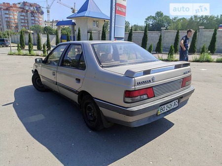 Peugeot 405 1987  випуску Тернопіль з двигуном 1.9 л бензин седан механіка за 799 долл. 