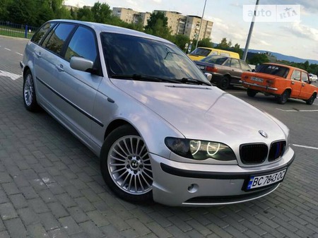 BMW 316 2002  випуску Львів з двигуном 1.8 л бензин універсал  за 4499 долл. 