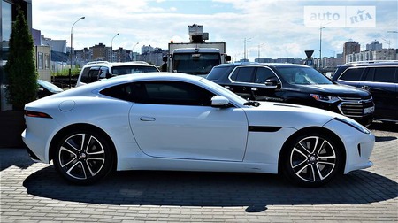 Jaguar F-Type 2015  випуску Київ з двигуном 3 л бензин купе автомат за 44999 долл. 