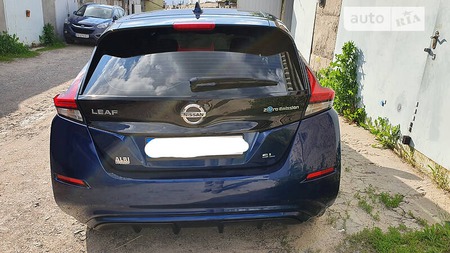 Nissan Leaf 2018  випуску Харків з двигуном 0 л електро хэтчбек автомат за 24400 долл. 